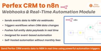 Perfex CRM to n8n – Webhooks & Real-Time Automation Module