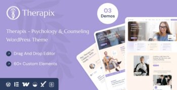 Therapix – Psychology & Counselling WordPress Theme 3.0.0