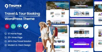 Tourex – Tour & Travel Booking WordPress Theme 1.0.2