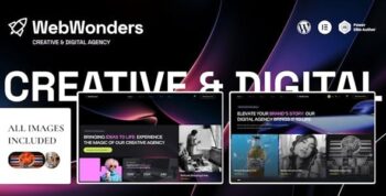 WebWonders – Creative & Digital Agency WordPress Theme