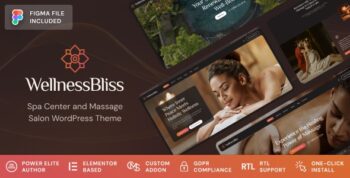 Wellness Bliss – Massage Salon & Spa WordPress Theme 1.0.3