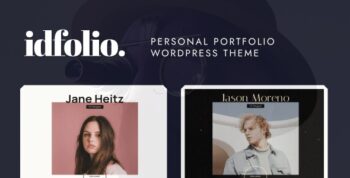 idfolio – Personal Portfolio WordPress Theme 2.0.9