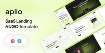 Aplio | Hugo Saas Landing Template 1.0.1