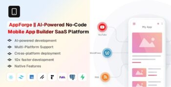 AppForge – AI-Powered No-Code Mobile App Builder SaaS Platform 1.3.0