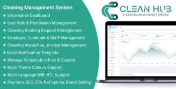 CleanHub SaaS – Cleaning Management System 1.4