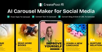 CreatePostAi – AI-Powered Carousel Generator SaaS