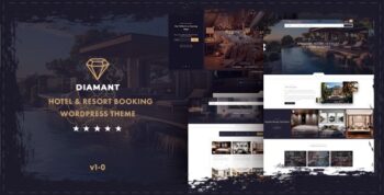 Diamant – Hotel & Resort Booking WordPress Theme