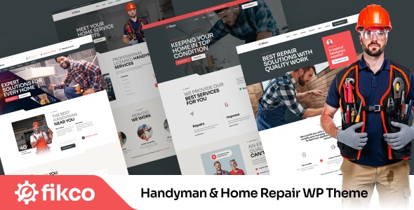 Fikco – Handyman & Home Repair WordPress Theme 1.1