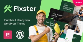 Fixster – Plumber & Handyman WordPress Theme 1.03