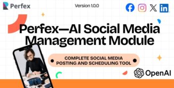 FlexSocial – Perfex AI Social Media Management and Marketing Module 1.0.1