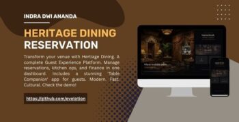 Heritage Dining - Restaurant Reservation & Guest Experience Platform (Next.js 16)