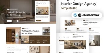 Igacy – Interior Design Agency Template Kit