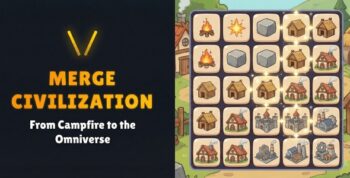 Merge Civilization: Empire Builder Puzzle | HTML5 Game