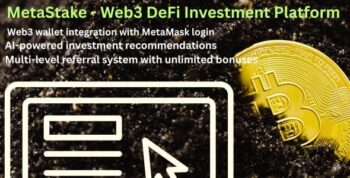 MetaStake – Web3 DeFi Investment & Staking Platform with AI & Referral System 1.0.1