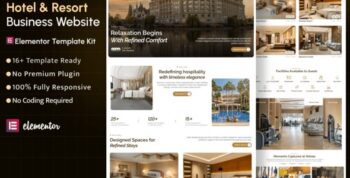 Orrivaa – Hotel & Resort Business Elementor Template Kit