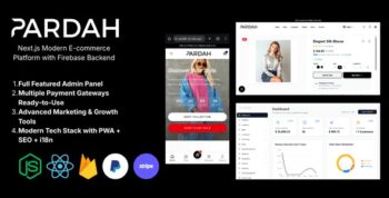 Pardah – Next.js Modern E-commerce Platform with Firebase Backend