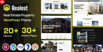 Realest – Real Estate WordPress Theme 2.0