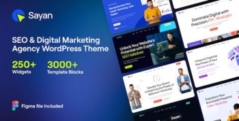 Sayan – SEO & Digital Marketing Agency WordPress Theme 1.2.6