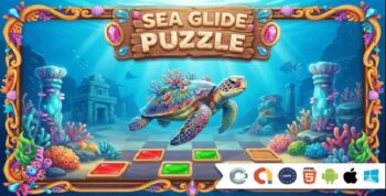 Sea Glide Puzzle (Admob + GDPR + Android Studio)