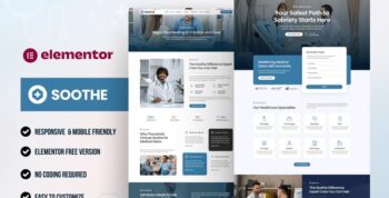 Soothe – Medical & Healthcare Elementor Template Kit