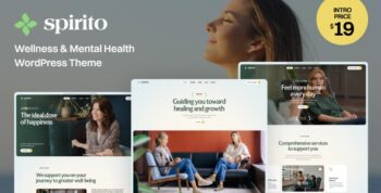 Spirito – Wellness & Mental Health WordPress Theme 1.0.1