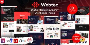 Webtec – Digital Marketing Agency WordPress 4.0