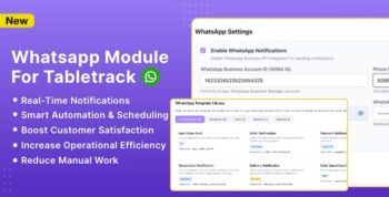 WhatsApp Module for TableTrack 1.0.11