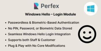 Passkey Login Module for Perfex CRM 2.0
