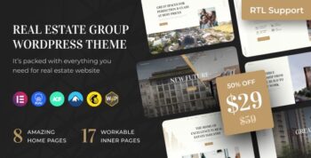 Reland – Real Estate Group WordPress Theme + RTL 1.5
