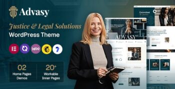 Advasy – Justice and Legal Solutions WordPress Theme 1.1