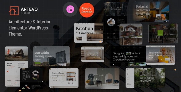 Artevo – Architecture & Interior WordPress Theme 1.0.1