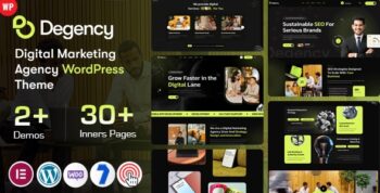 Degency – Digital Marketing Agency WordPress Theme 3.0