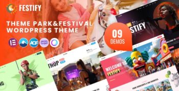 Festify – Theme Park & Festival WordPress Theme
