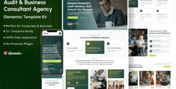 Finor – Audit & Accounting Business Consulting Elementor Template Kit