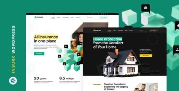 Insurx – Insurance Agency WordPress Theme 1.2
