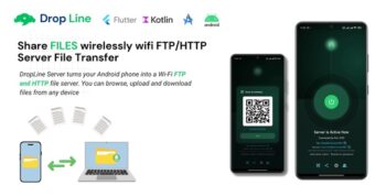 Local WiFi File Transfer FTP HTTP Server App Android