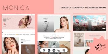 Monica – Beauty & Cosmetics WordPress Theme