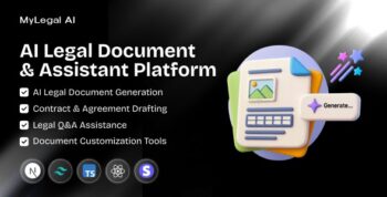 MyLegalAI – Ultimate AI-Powered Legal Intelligence & Workflow Automation SaaS