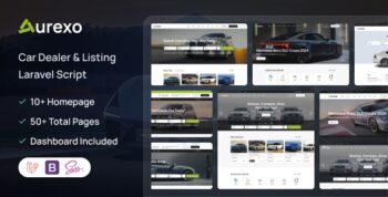 Auxero – Car Dealer & Listing Laravel System 1.0.1