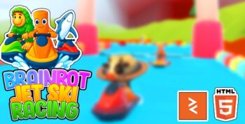 Brainrot Jet Ski Racing – HTML5 game – PlayCanvas