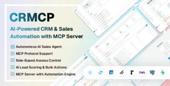CRMCP — AI CRM & Sales Automation Platform with MCP Integration