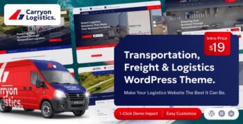 Carryon – Transportation & Logistics WordPress Theme