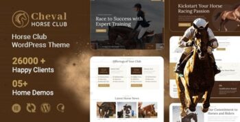 Cheval – Horse Club & Equestrian WordPress Theme 2.1.0
