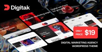 Digitak – Digital Marketing Agency WordPress Theme