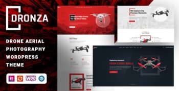 Dronza – Drone Aerial Photography WordPress Theme 2.2
