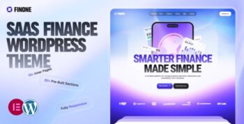 Finone – Finance, SaaS & Business WordPress Theme 1.2