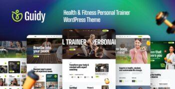 Guidy – Health Fitness Personal Trainer WordPress Theme 1.0.3