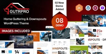 GutrPro – Home Guttering & Downspouts Services WordPress Theme 1.3