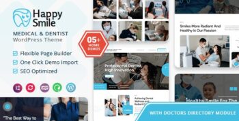 Happysmile – Medical and Dentist WordPress Theme 2.1.0