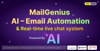 MailGenius AI – Email Automation SaaS with Intent Detection, Auto Follow-Up & Live Chat 1.0.1